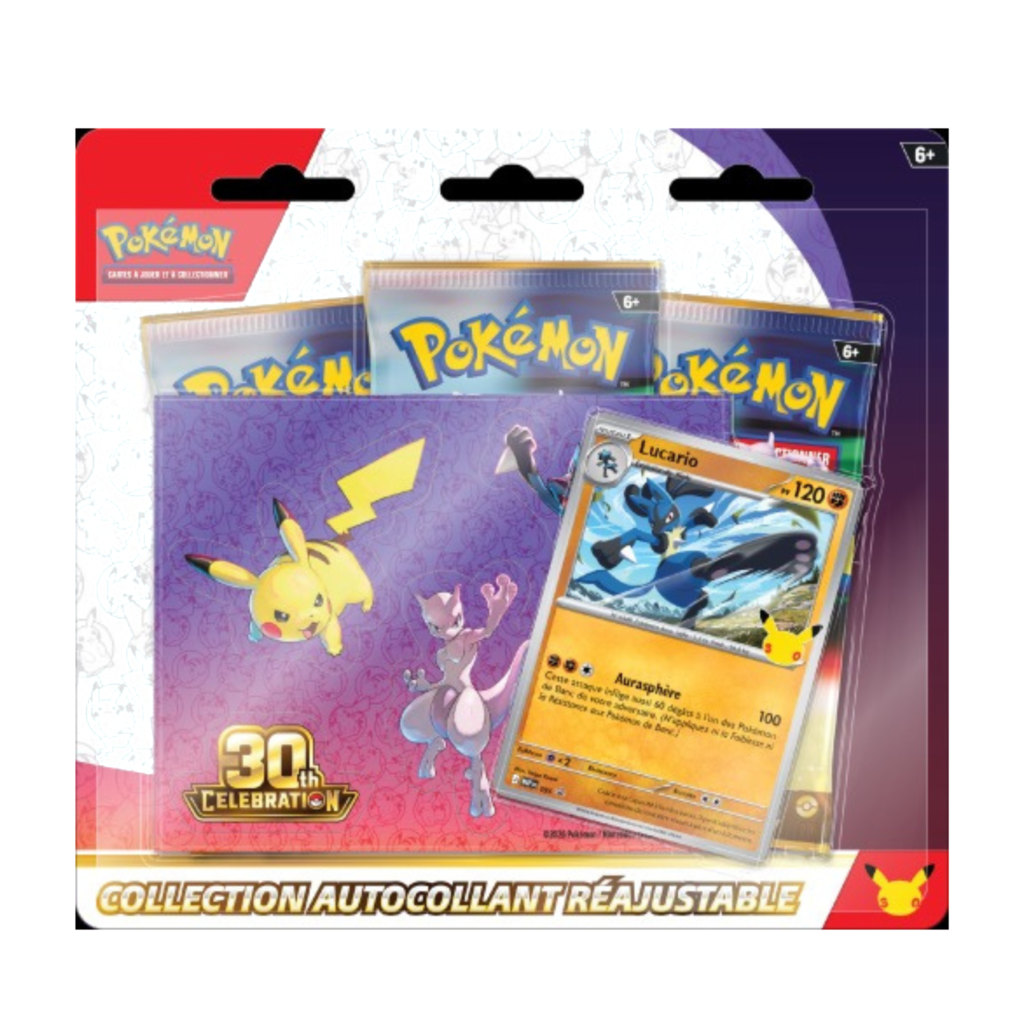 Tripack Collection Autocollant - 30e Anniversaire - Français