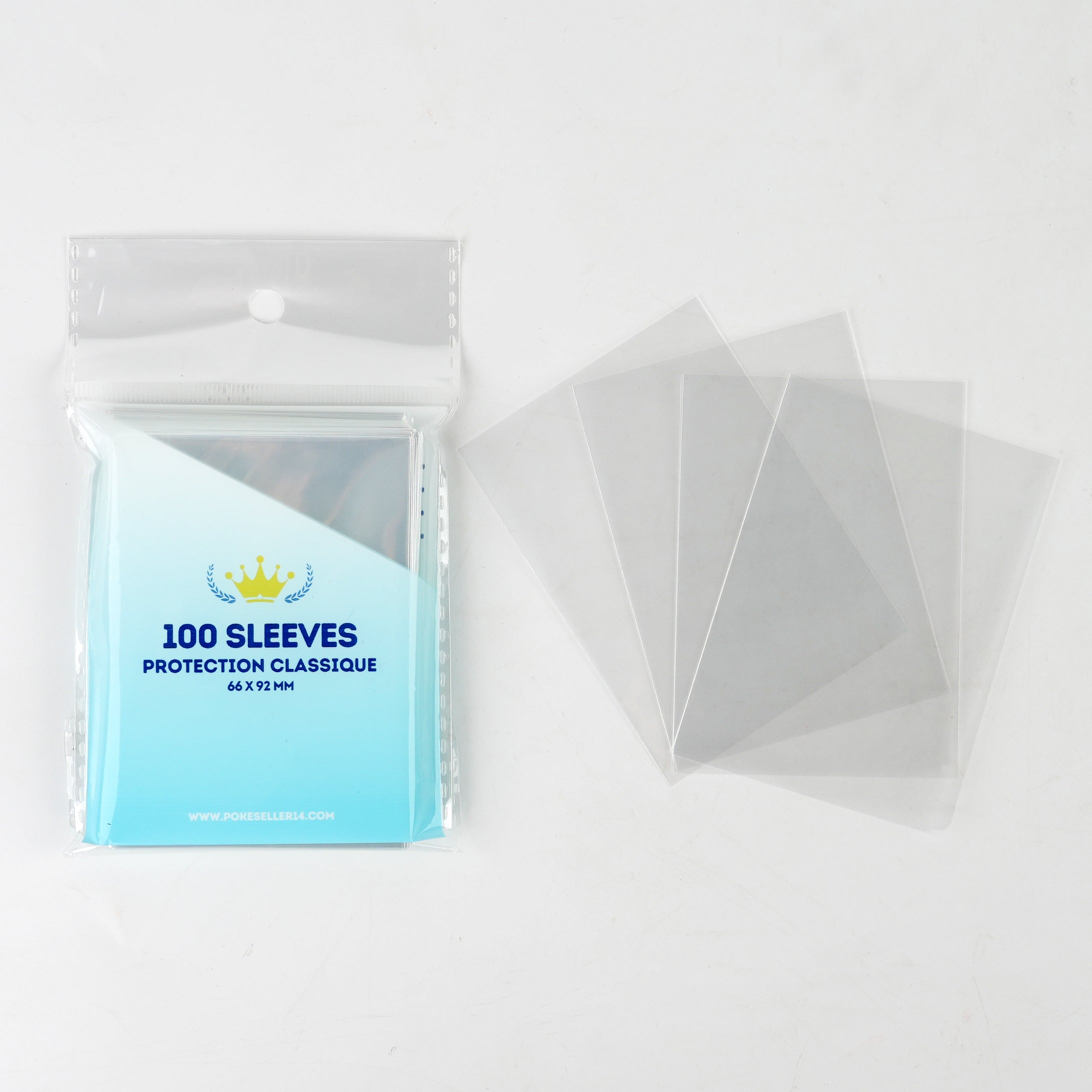 Paquet de 100 Sleeves - Classique - Pokeseller14 Pokeseller14