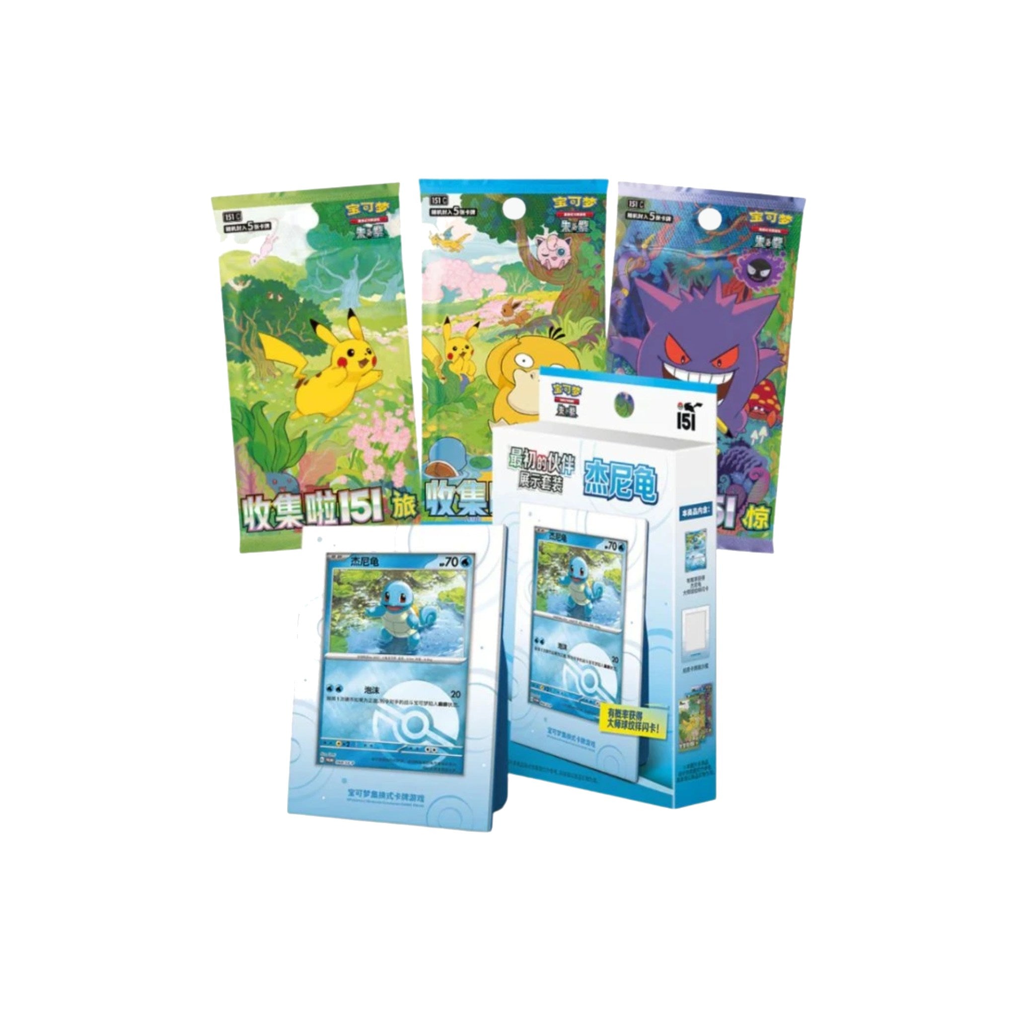 Coffret 151 First Partner Carapuce chinois