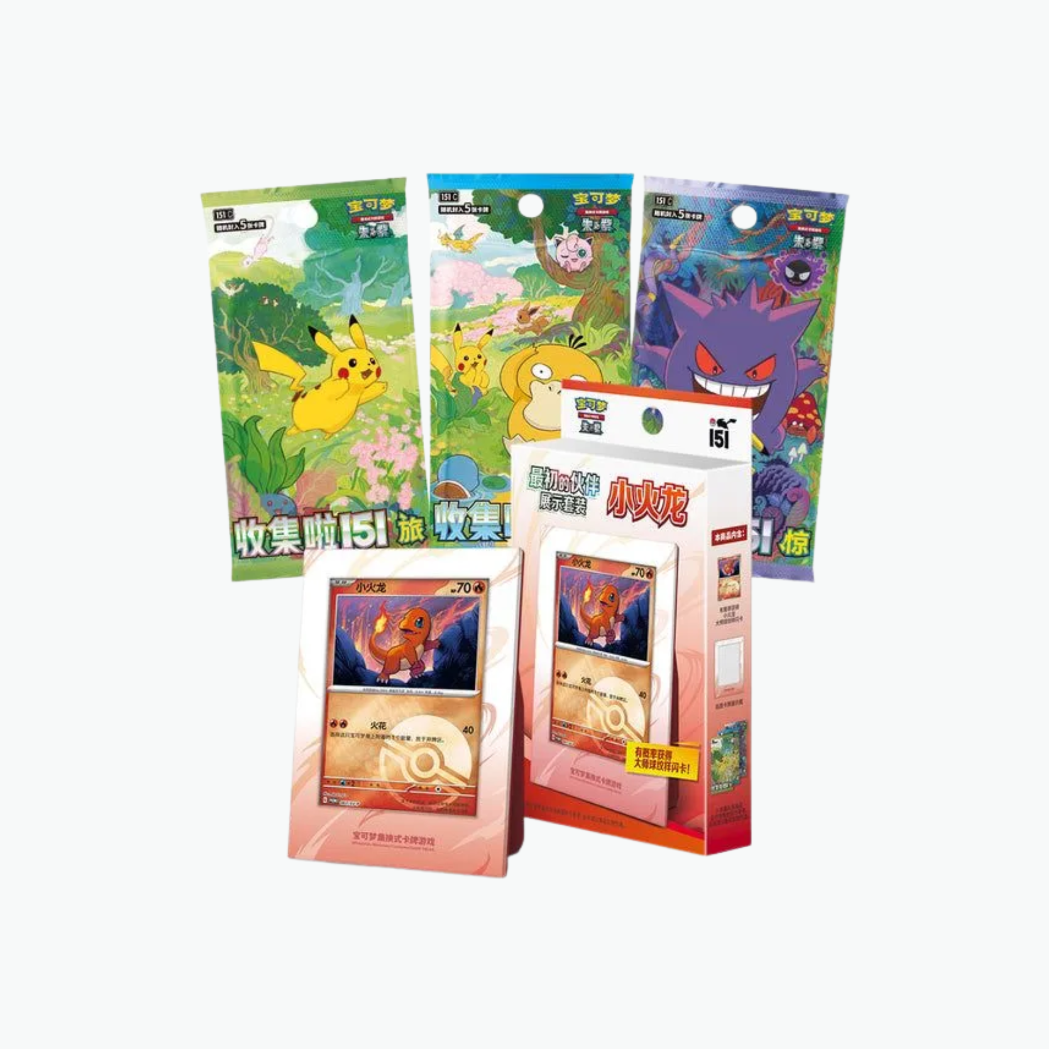 Coffret 151 First Partner Salamèche chinois