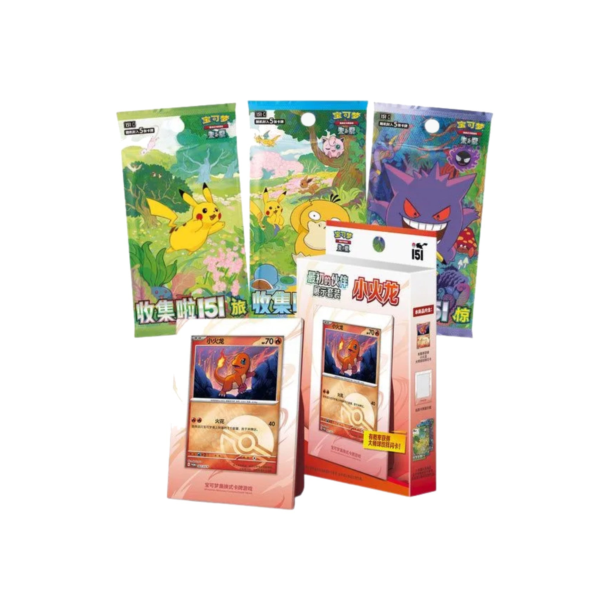 Coffret 151 First Partner Salamèche chinois