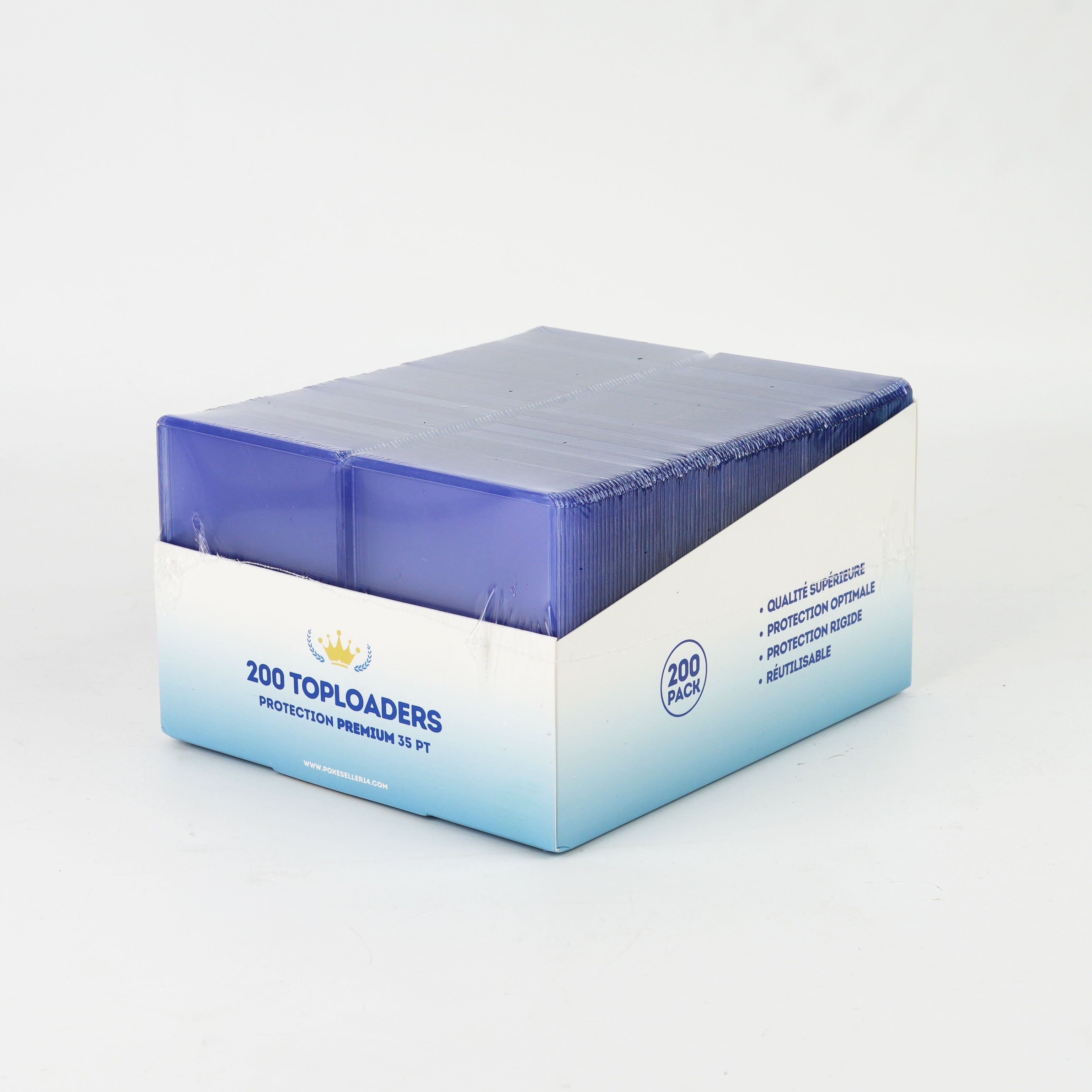 Toploaders x200 Premium, protège-cartes rigides Pokémon